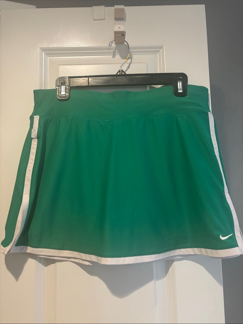 Nike Green and White Athletic Skort